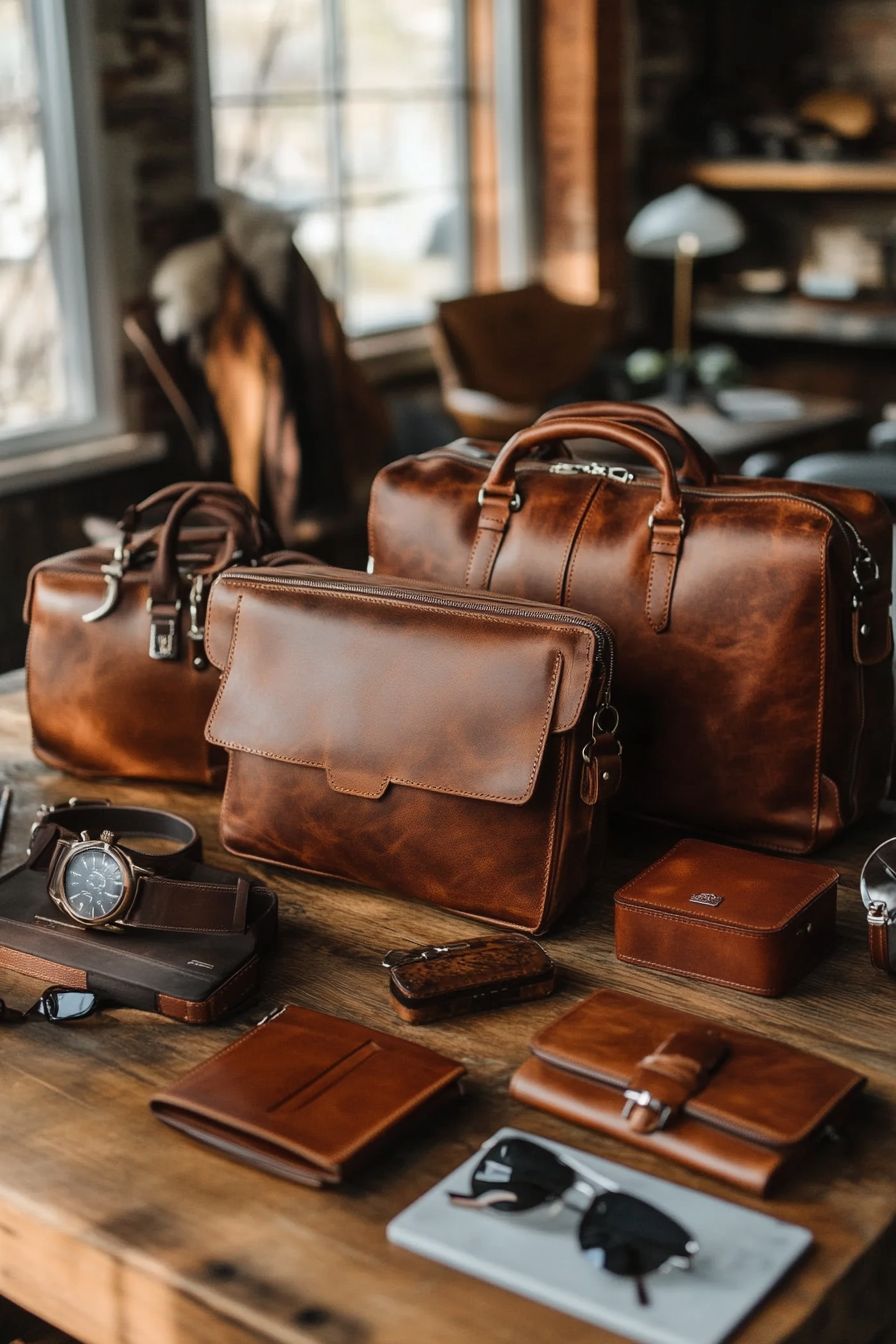 Carry-Work leather bags