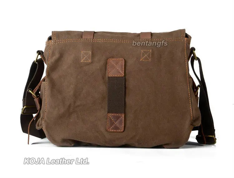 Premium Satchel & Genuine Leather Messenger Bag - Men's Crossbody Satchel for Casual & Travel
