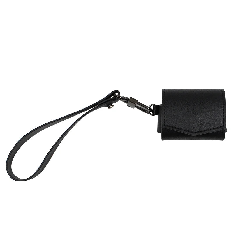 P004 - Leather AirPods Pro Case with Carabiner Strap - Soft Protective Cover for AirPods Pro 1st & 2nd Gen | Carry-Work