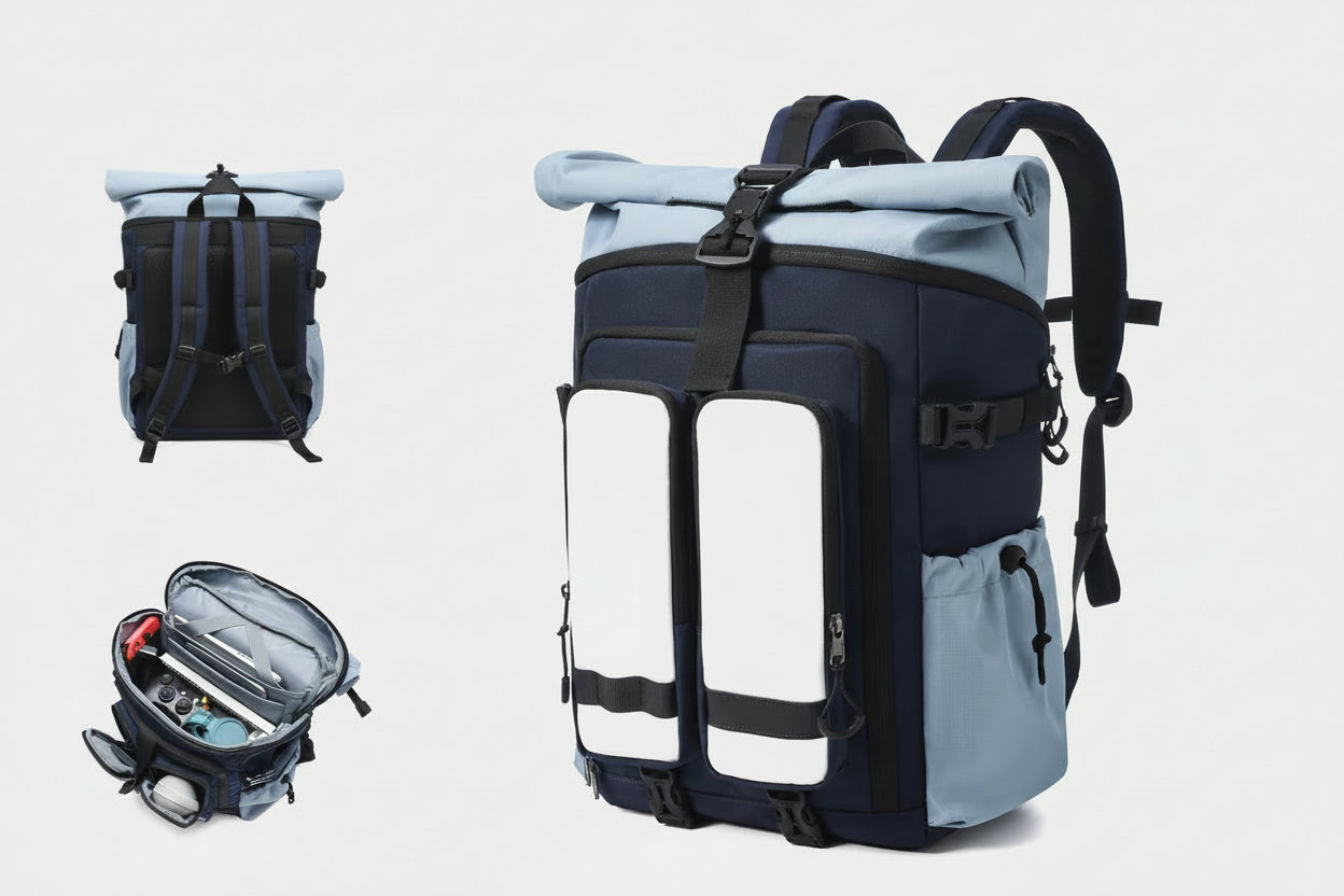 Urban Nylon Backpack - Unisex - Travel & School