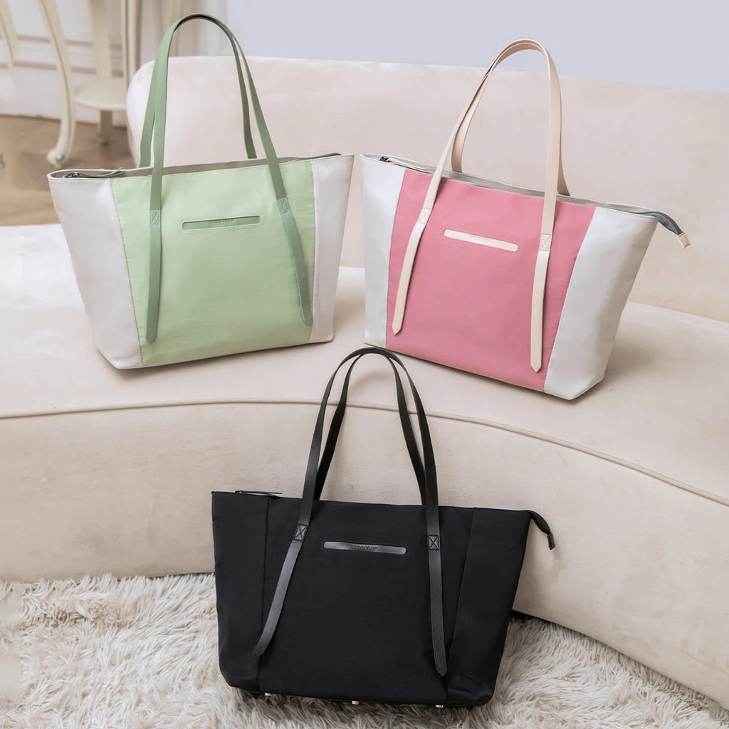 Tote Bag - Available in Black, Pink and Light Green - Carry-Work - P111