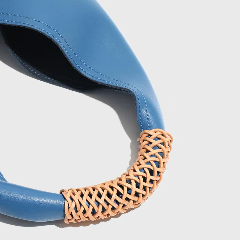 Premium Leather Armpit Bag - Women's Large Capacity Dumpling Tote Shoulder Bag