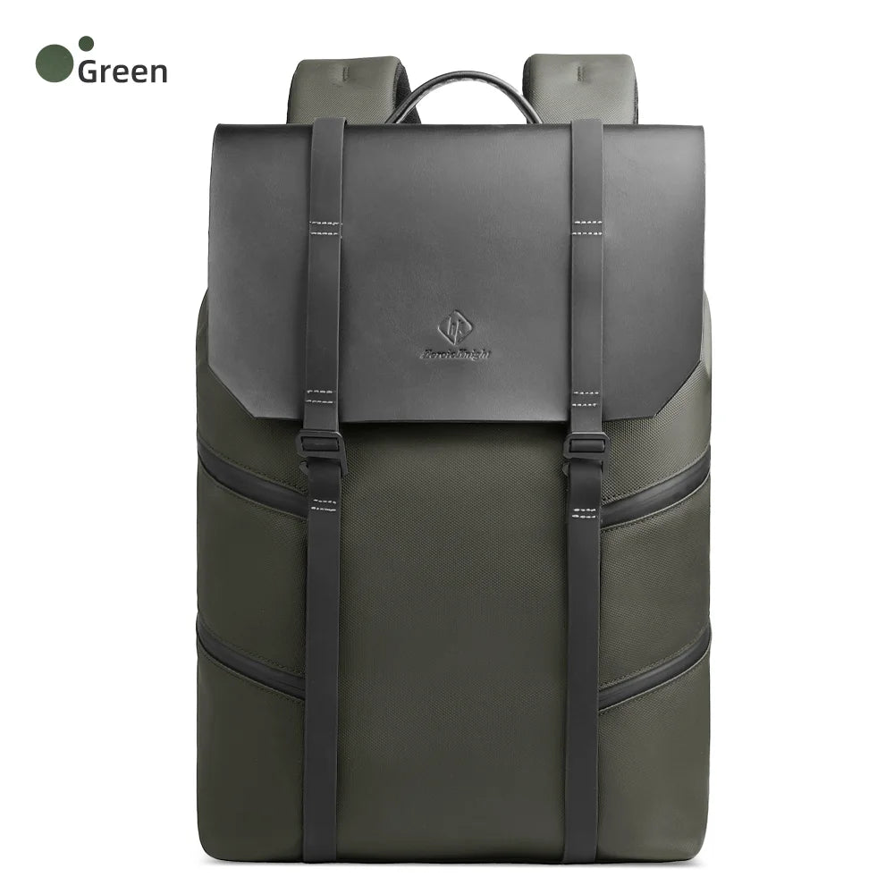 Multifunctional Business Backpack - Waterproof 15.6" Laptop Bag - Green