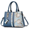P103 - Women's Embroidered Round Bag - PU Crossbody Shoulder Handbag