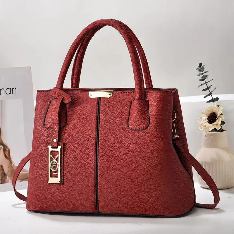 Premium Leather Handbag for Women - Luxury Shoulder Bag