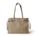 P070 - Women's Leather Laptop Tote Bag - Minimalist Commuter Handbag | Carry-Work