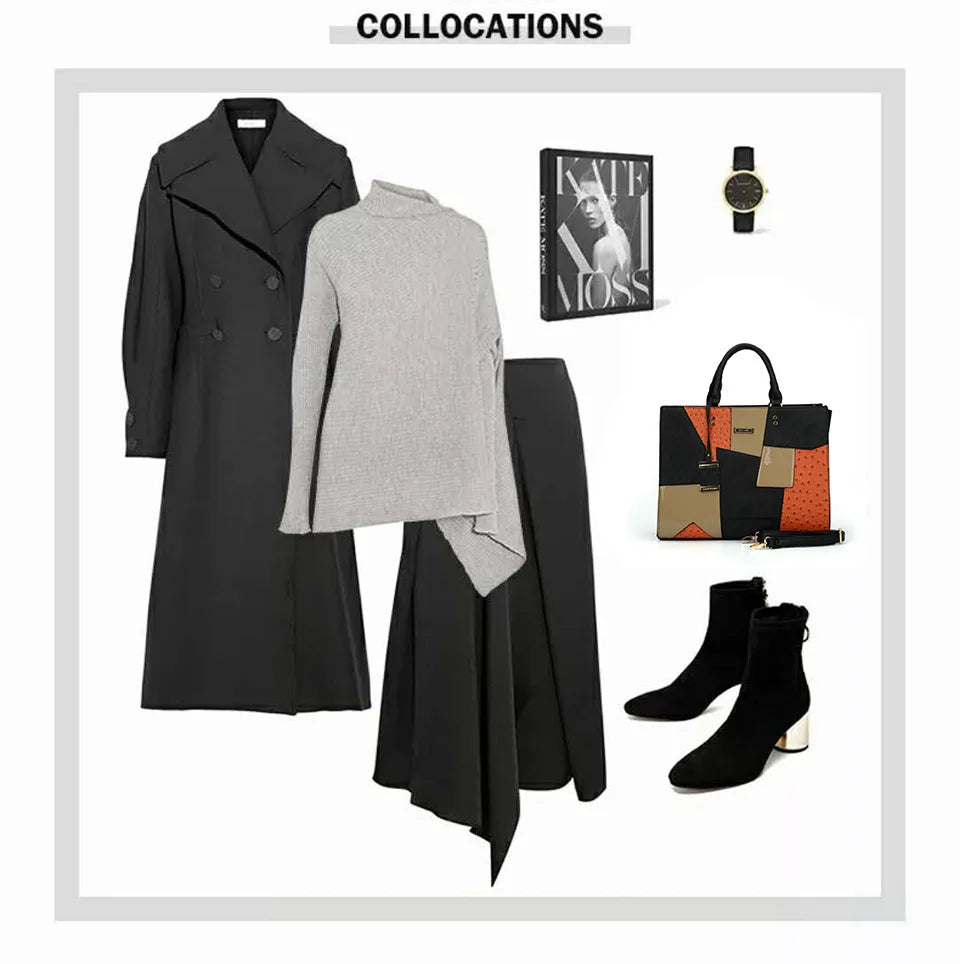 Women's Large PU Leather Tote Bag - Structured Shoulder & Crossbody Handbag