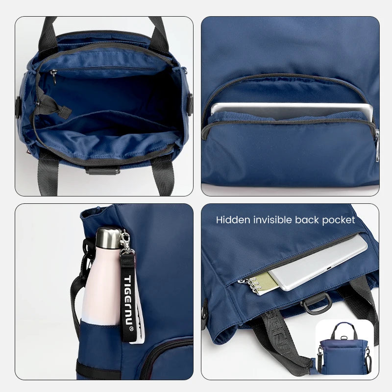 Women's Fashion Tote Backpack 14'' Laptop - Shoulder Bag