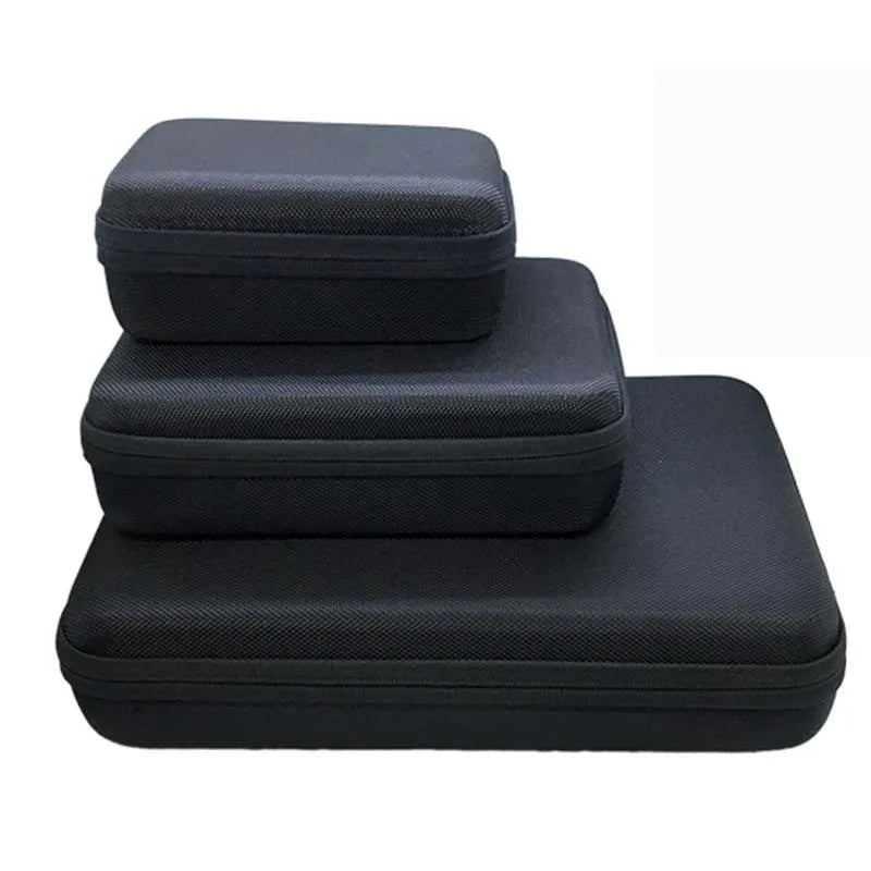 Waterproof Action Camera Storage Case - Portable Travel Bag for GoPro Hero 12 11 10 9 8 7 - Shock-Proof Protective Carrying Case