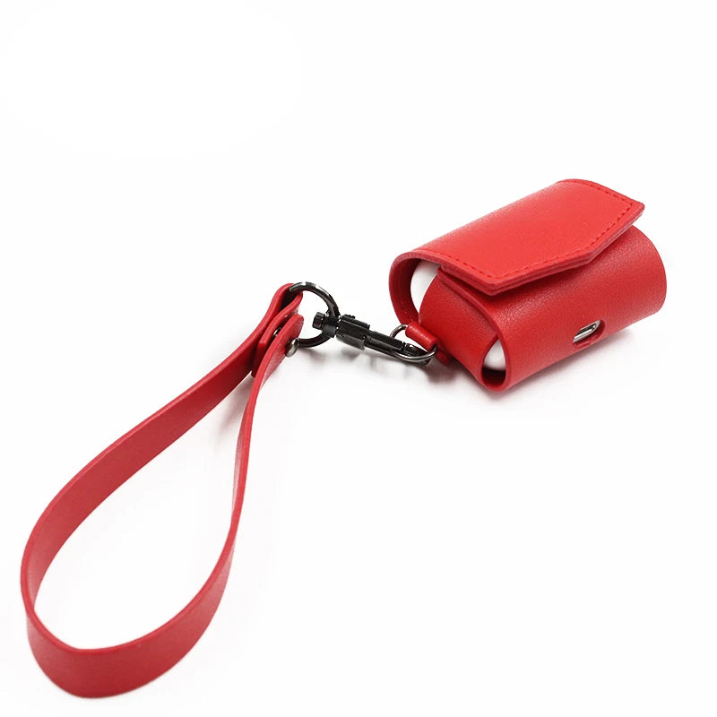 P004 - Leather AirPods Pro Case with Carabiner Strap - Soft Protective Cover for AirPods Pro 1st & 2nd Gen | Carry-Work