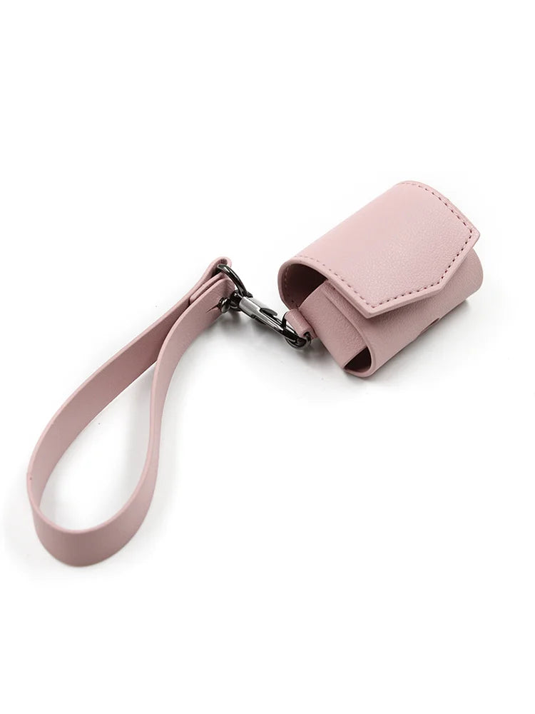 P004 - Leather AirPods Pro Case with Carabiner Strap - Soft Protective Cover for AirPods Pro 1st & 2nd Gen | Carry-Work