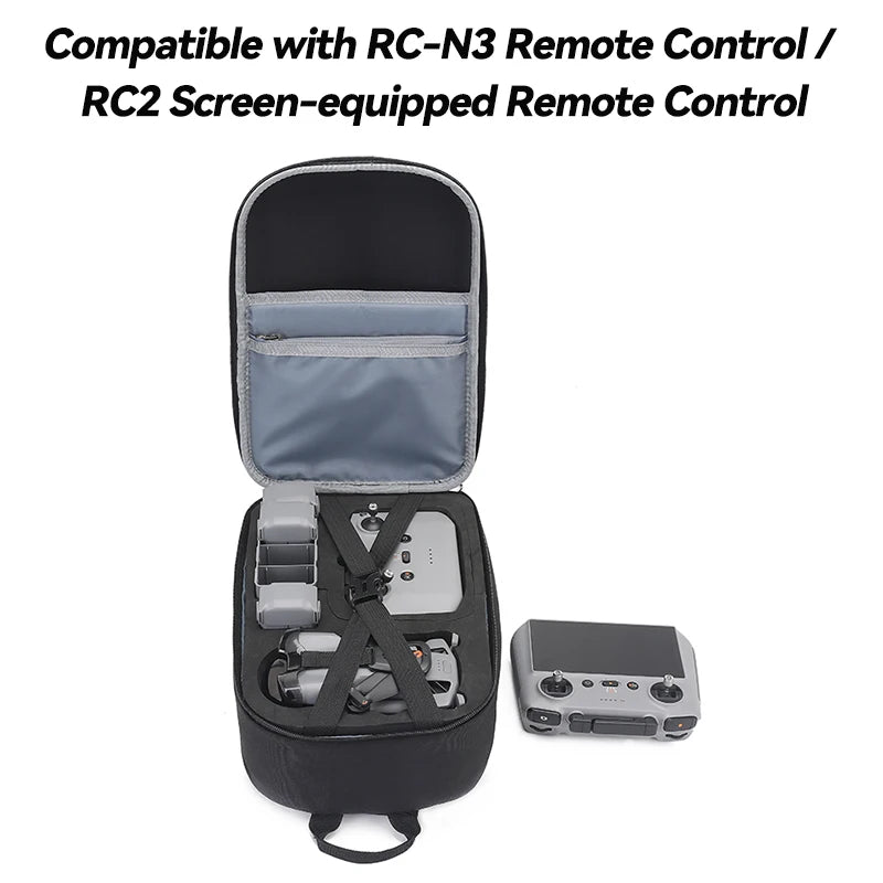 Protective Storage Case for DJI Mini 5 Pro - Hard Shell Portable Carrying Bag for RC-N3 RC 2 Controller and Accessories