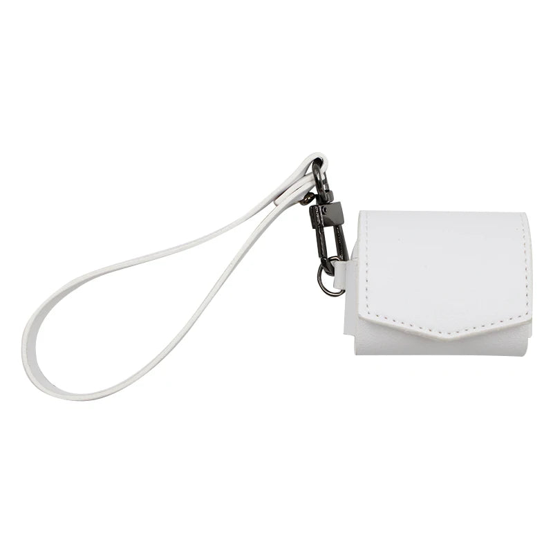 P004 - Leather AirPods Pro Case with Carabiner Strap - Soft Protective Cover for AirPods Pro 1st & 2nd Gen | Carry-Work