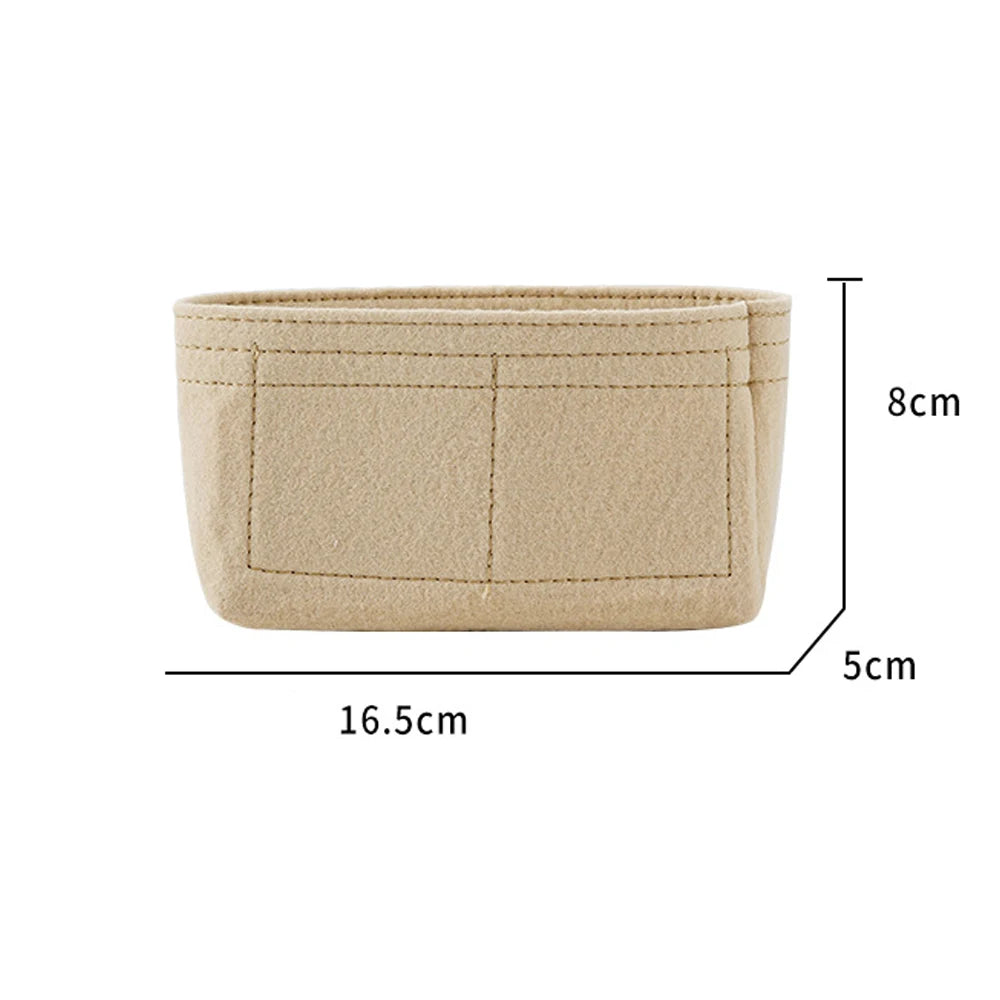Felt Bag Organizer Insert - Handbag Liner & Storage Organizer