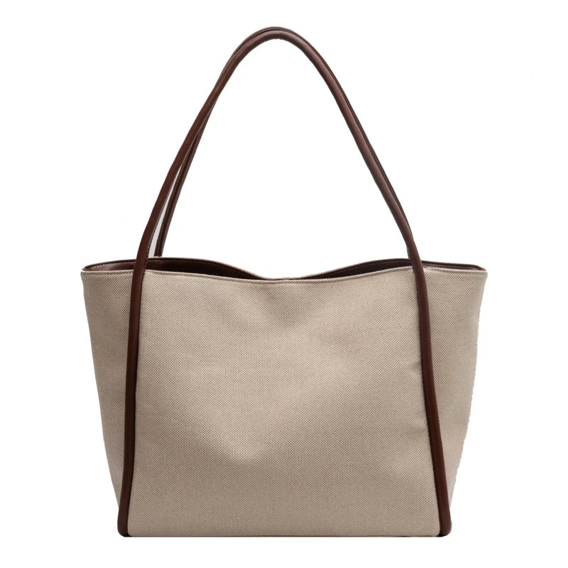 Women's Large Capacity Tote Bag - Everyday Shoulder Bag