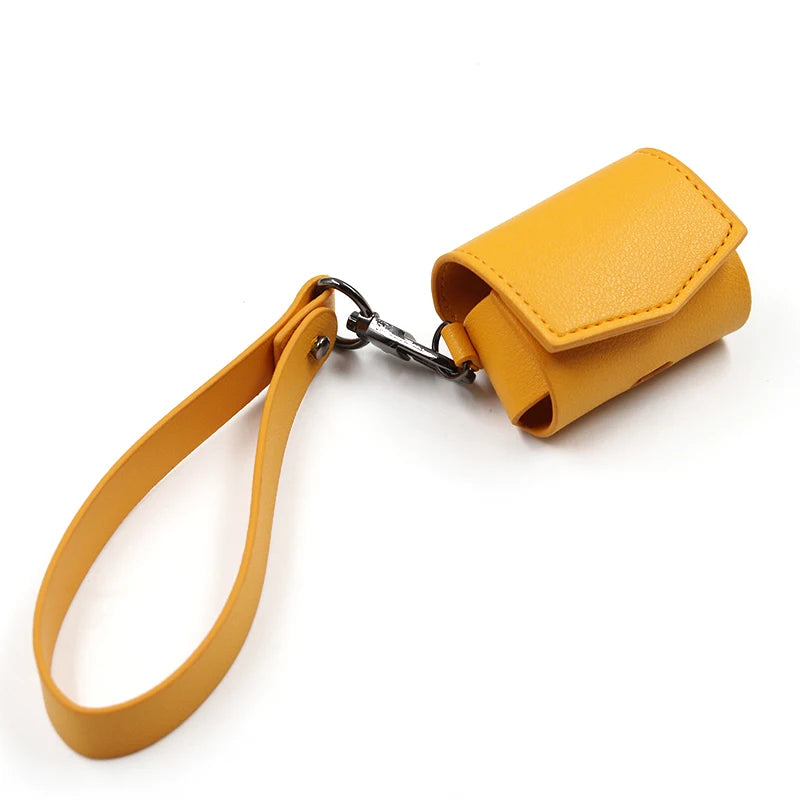 P004 - Leather AirPods Pro Case with Carabiner Strap - Soft Protective Cover for AirPods Pro 1st & 2nd Gen | Carry-Work