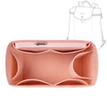 Soft Felt Bag Organizer Insert - Handbag Liner & Purse Organizer
