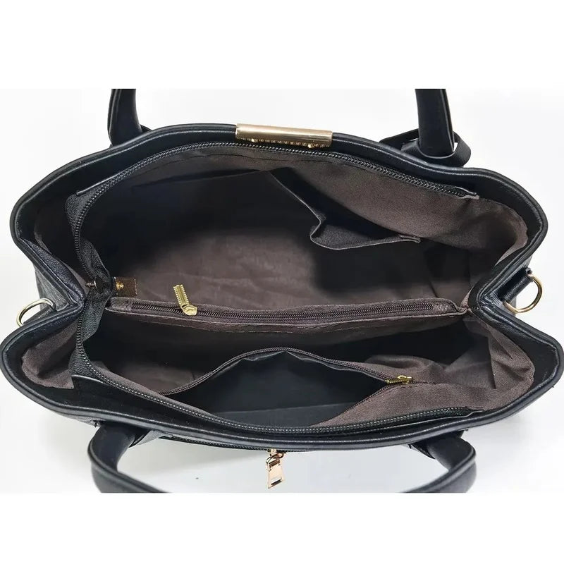 Premium Leather Handbag for Women - Luxury Shoulder Bag