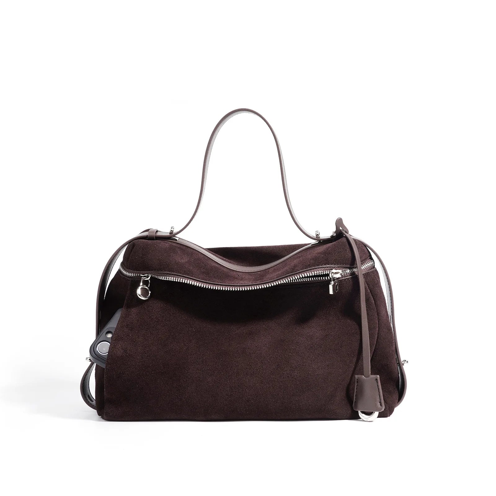 Boston Bag - Front View Zipper Closure | Carry-Work