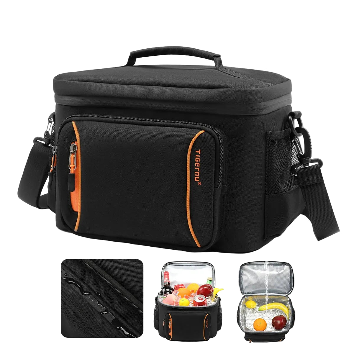 Insulated Lunch Bag - Leakproof Cooler Bag - Waterproof